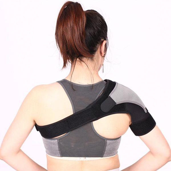 adjustable back shoulder support sports pad pain relief corrector protection basketball badminton strap wrap, Black;blue
adjustable back shoulder support sports pad pain relief corrector protection basketball badminton strap wrap, Black;blue