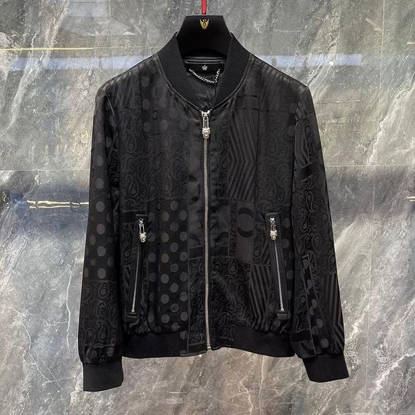 men's jackets sa09191 fashion coats & 2021 runway luxury european design party style clothing, Black;brown
men's jackets sa09191 fashion coats & 2021 runway luxury european design party style clothing, Black;brown