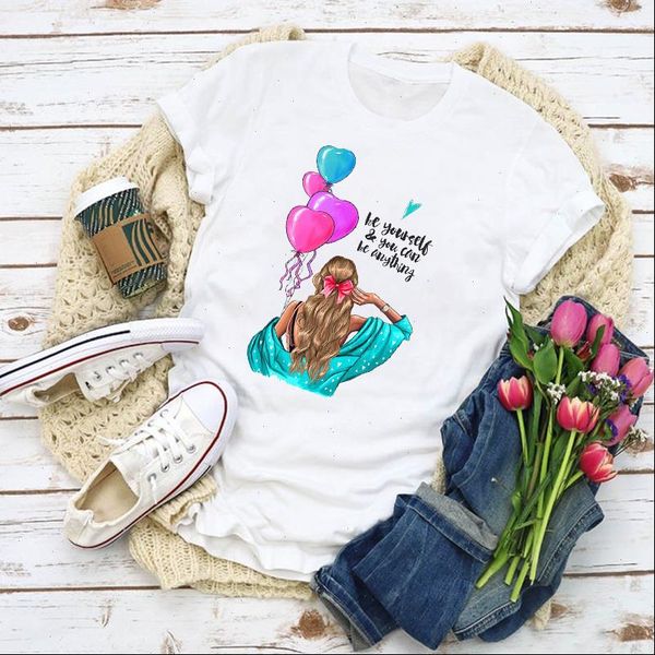 women graphic womens t shirts cartoon love cute 90s short sleeve summer shirt lady clothes clothing tee female, White
women graphic womens t shirts cartoon love cute 90s short sleeve summer shirt lady clothes clothing tee female, White