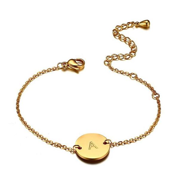 elegant letter engraved bracelet for women gold color stainless steel chain link adjustable length female id jewelry link,, Black
elegant letter engraved bracelet for women gold color stainless steel chain link adjustable length female id jewelry link,, Black