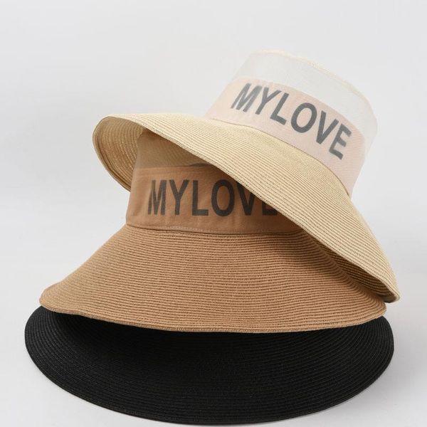 wide brim hats western summer items beach accessories for women 2021 uv protection straw bucket big letters vacation woman, Blue;gray
wide brim hats western summer items beach accessories for women 2021 uv protection straw bucket big letters vacation woman, Blue;gray