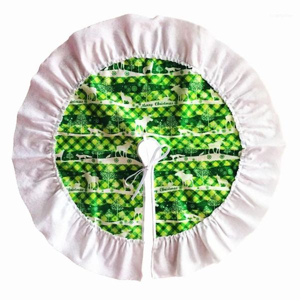 christmas decorations 60cm tree skirt holiday ornaments decoration for merry (green deer)1
christmas decorations 60cm tree skirt holiday ornaments decoration for merry (green deer)1