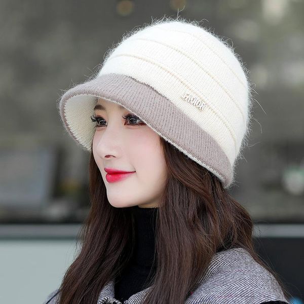berets women fedoras winter plus velvet keep warm hat female middle aged color block earmuffs hair knitted leisure cap, Blue;gray
berets women fedoras winter plus velvet keep warm hat female middle aged color block earmuffs hair knitted leisure cap, Blue;gray