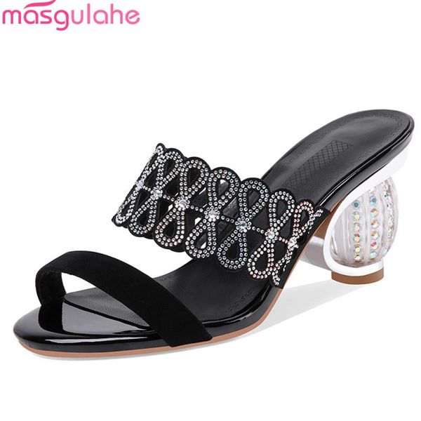 dress shoes masgulahe 2021 genuine leather women sandals summer slipper crystal unique high heel woman party, Black
dress shoes masgulahe 2021 genuine leather women sandals summer slipper crystal unique high heel woman party, Black