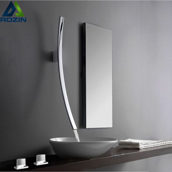 rozin wall mounted 70cm spout waterfall basin faucet single handle chrome bathroom mixer tap concealed basin sink torneira
rozin wall mounted 70cm spout waterfall basin faucet single handle chrome bathroom mixer tap concealed basin sink torneira