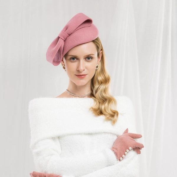 stingy brim hats lady fedoras female wool bowtie cap woolen hat elegant british students leisure party girls a15, Blue;gray
stingy brim hats lady fedoras female wool bowtie cap woolen hat elegant british students leisure party girls a15, Blue;gray