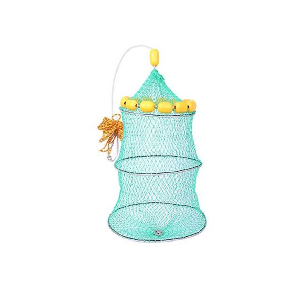 fishing accessories fish crab trap bait net cast dip cage used to catch crabs folding outdoor pool multi-float 3 circles network cages
fishing accessories fish crab trap bait net cast dip cage used to catch crabs folding outdoor pool multi-float 3 circles network cages
