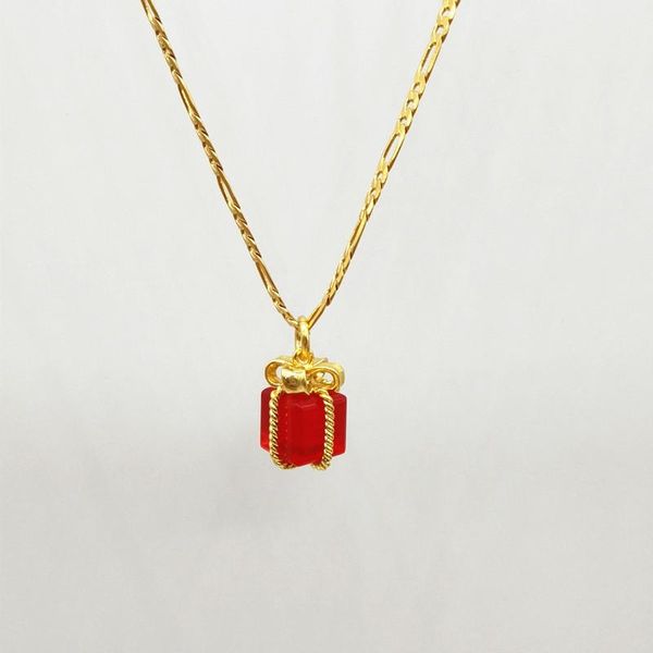 pendant necklaces europe and the united states simple retro wild ins crystal glass gem necklace gift box fashion jewelry women, Silver
pendant necklaces europe and the united states simple retro wild ins crystal glass gem necklace gift box fashion jewelry women, Silver