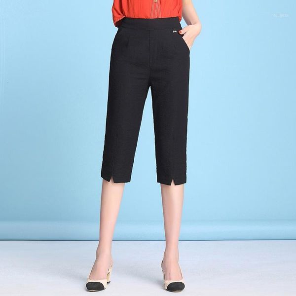 women's pants & capris casual capri summer breeches cotton and linen calf length loose large size harem for female, Black;white
women's pants & capris casual capri summer breeches cotton and linen calf length loose large size harem for female, Black;white