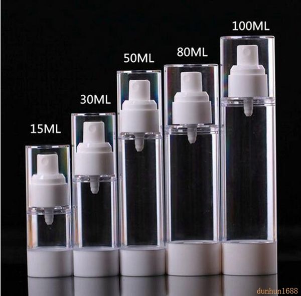 15ml 30ml 50ml 80ml 100ml plastic airless lotion emulsion pump spray bottle vacuum women cosmetic container pot#24
15ml 30ml 50ml 80ml 100ml plastic airless lotion emulsion pump spray bottle vacuum women cosmetic container pot#24