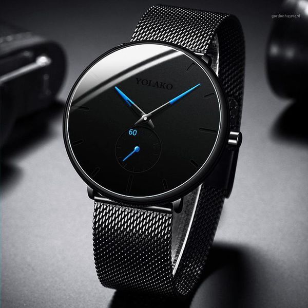 wristwatches 2021 mens fashion minimalist watches men business casual quartz watch simple male stainless steel mesh band clock reloj hombre, Slivery;brown
wristwatches 2021 mens fashion minimalist watches men business casual quartz watch simple male stainless steel mesh band clock reloj hombre, Slivery;brown