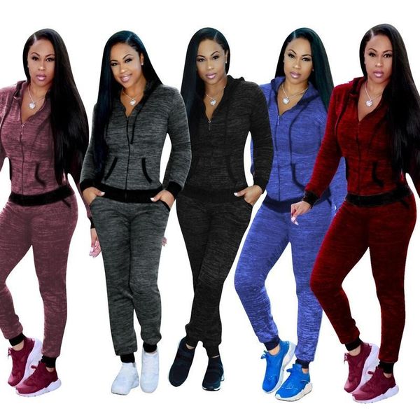 women's tracksuits zogaa 2 piece set womens tracksuit streetwear sports 5 colors daily female comfortable joggers suit women sets fall, Gray
women's tracksuits zogaa 2 piece set womens tracksuit streetwear sports 5 colors daily female comfortable joggers suit women sets fall, Gray