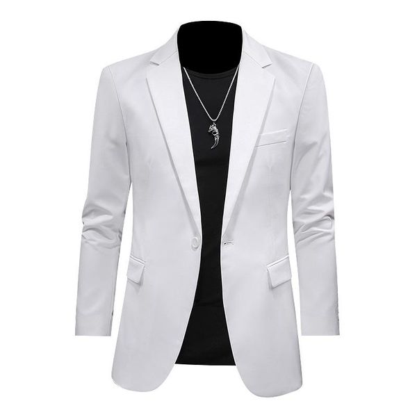 spring and autumn men's suit coat, fashion trend leisure slim jacket, white single west coat breasted blazer men s-5xl suits & blazers, White;black
spring and autumn men's suit coat, fashion trend leisure slim jacket, white single west coat breasted blazer men s-5xl suits & blazers, White;black