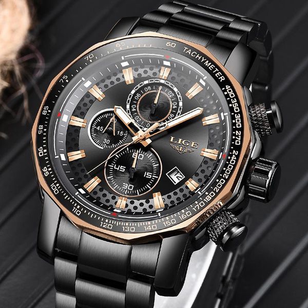 wristwatches lige fashion mens watches business quartz watch men sports waterproof big dial male relogio masculin, Slivery;brown
wristwatches lige fashion mens watches business quartz watch men sports waterproof big dial male relogio masculin, Slivery;brown