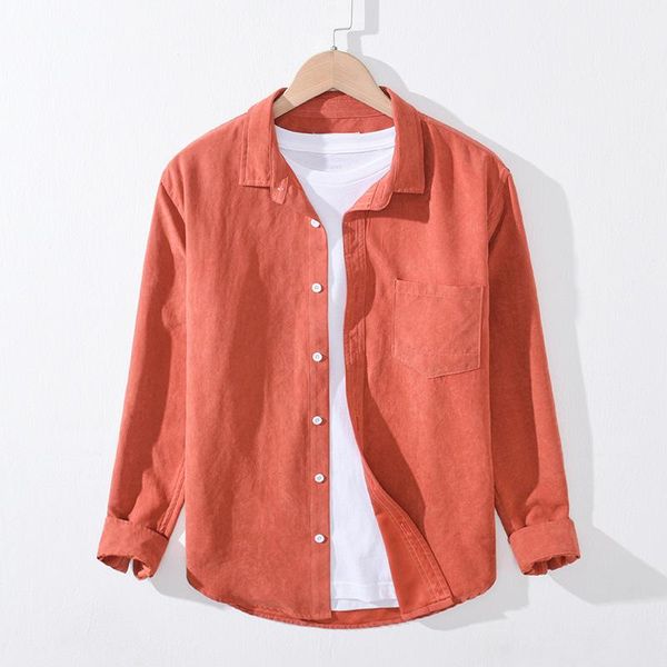 men casual shirts single breasted turn-down collar red long sleeve brand clothing y3492 men's, White;black
men casual shirts single breasted turn-down collar red long sleeve brand clothing y3492 men's, White;black