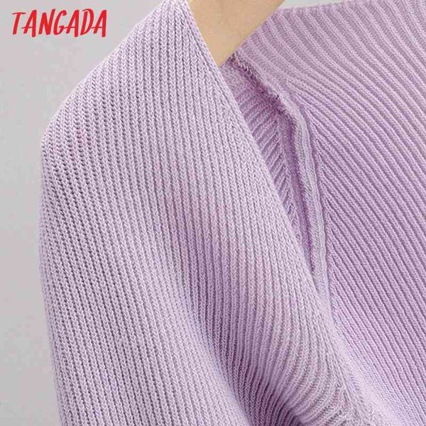 tangada 2021 autumn women solid thin sweater long sleeve elegant office lady knitted jumper 4p2, White;black
tangada 2021 autumn women solid thin sweater long sleeve elegant office lady knitted jumper 4p2, White;black