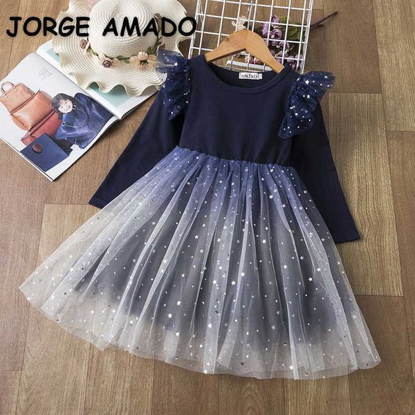 wholesale spring girls party dress long sleeves solid color starry sky sequins cake dresses for weddings kids clothes e2201 210610, Red;yellow
wholesale spring girls party dress long sleeves solid color starry sky sequins cake dresses for weddings kids clothes e2201 210610, Red;yellow