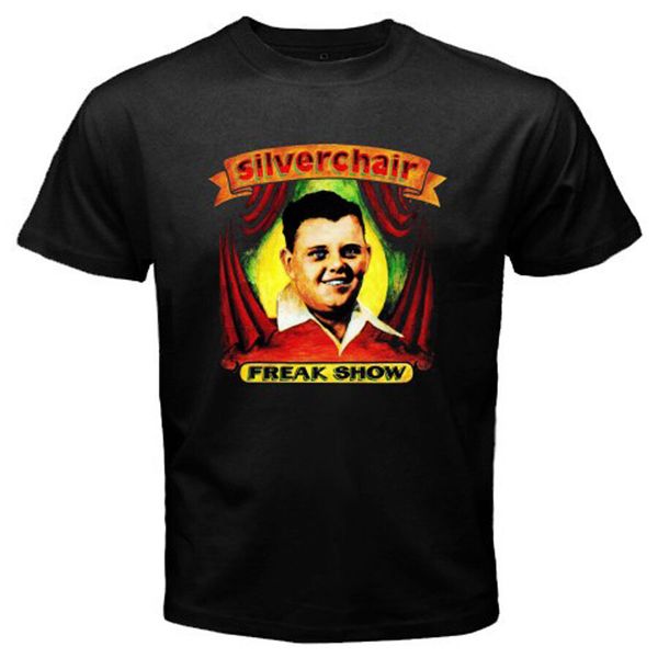 silverchair freak show logo men's black t-shirt size s-3xl - 100% cotton, White;black
silverchair freak show logo men's black t-shirt size s-3xl - 100% cotton, White;black