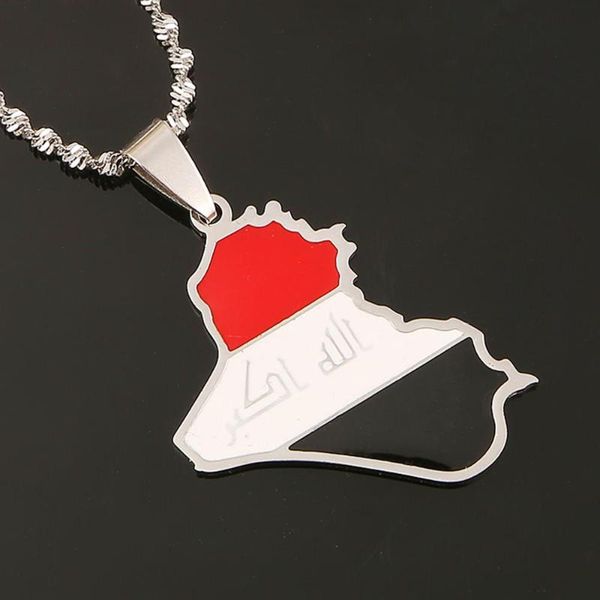 pendant necklaces stainless steel silver color iraq map necklace trendy of chain jewelry
pendant necklaces stainless steel silver color iraq map necklace trendy of chain jewelry