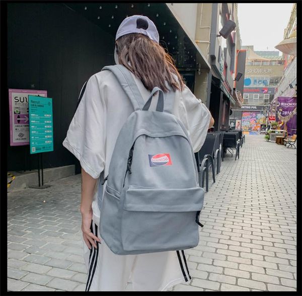 backpack b3061 - leisure multi-function trend solid color large capacity
backpack b3061 - leisure multi-function trend solid color large capacity