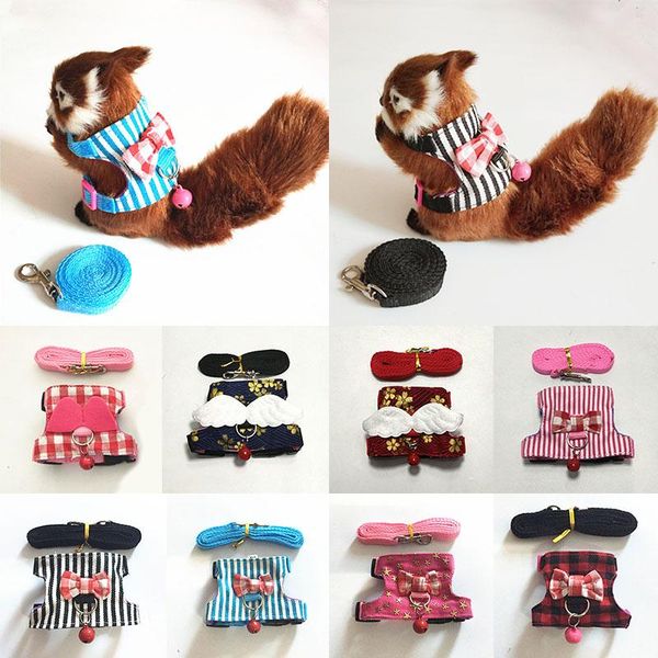 dog collars & leashes pet chest back multi-color rope traction squirrel strap adjustable bell
dog collars & leashes pet chest back multi-color rope traction squirrel strap adjustable bell