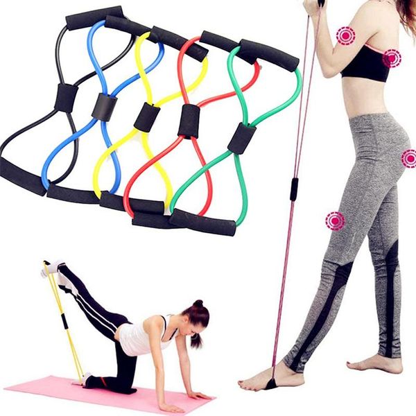 resistance bands fitness strong 8 shape latex workouts portable elastic exercise tube with handle
resistance bands fitness strong 8 shape latex workouts portable elastic exercise tube with handle