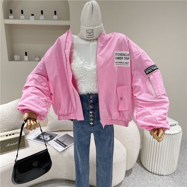 coat spring summer female 2021 niche design fashion letter baseball jacket flight, Tan;black
coat spring summer female 2021 niche design fashion letter baseball jacket flight, Tan;black