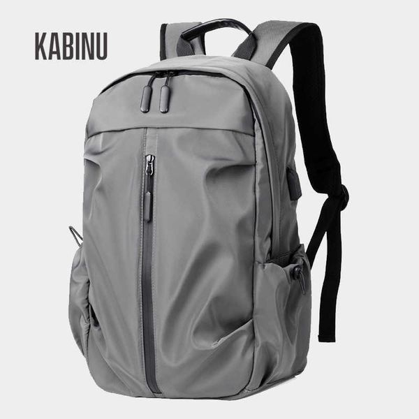 kabinu new leisure 2021 korean solid color washed business commuter computer backpack men's fashion student bag
kabinu new leisure 2021 korean solid color washed business commuter computer backpack men's fashion student bag