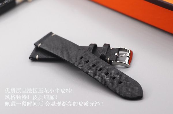watch bands 18 19 20 21 22mm black thin epsom genuine leather belt handmade accessories strap band quick release watchbands, Black;brown
watch bands 18 19 20 21 22mm black thin epsom genuine leather belt handmade accessories strap band quick release watchbands, Black;brown