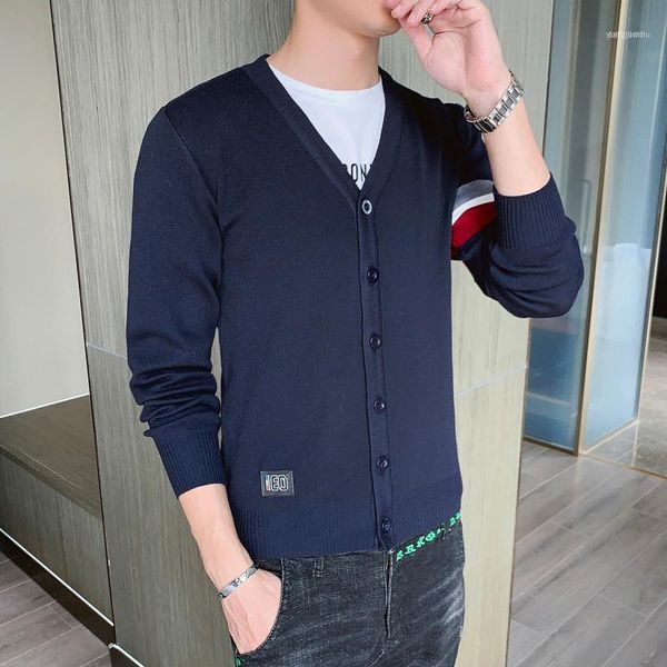 men's sweaters autumn and winter sweater coat solid color cardigan korean loose bottomed sweater1, White;black
men's sweaters autumn and winter sweater coat solid color cardigan korean loose bottomed sweater1, White;black