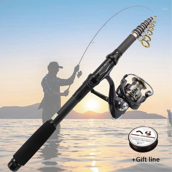 boat fishing rods 1.8m2.1m2.4m2.7m3.0m rod reel combo carbon fiber and 13bb spinning set tackle de pesca
boat fishing rods 1.8m2.1m2.4m2.7m3.0m rod reel combo carbon fiber and 13bb spinning set tackle de pesca