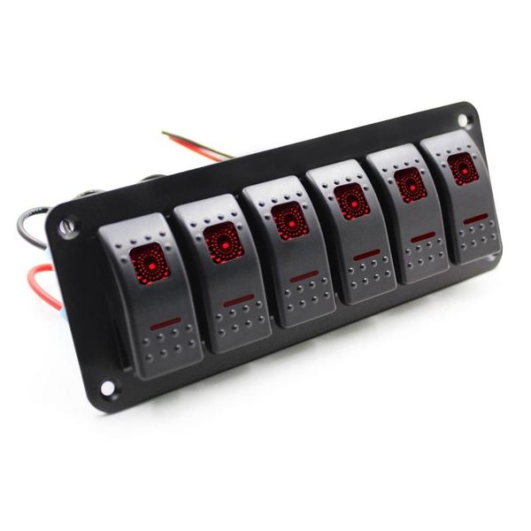 smart home control 6 gang 2led light rocker switch panel circuit breaker 12v-24v boat marine w
smart home control 6 gang 2led light rocker switch panel circuit breaker 12v-24v boat marine w