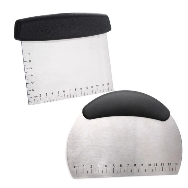 2pcs stylish durable scraper professional stainless steel pastry cutter chopper biscuit baking & tools
2pcs stylish durable scraper professional stainless steel pastry cutter chopper biscuit baking & tools