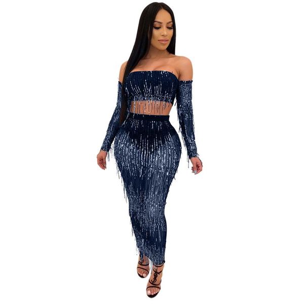 casual dresses european and american women's see-through dress suit mesh sequin fringed two-piece, Black;gray
casual dresses european and american women's see-through dress suit mesh sequin fringed two-piece, Black;gray