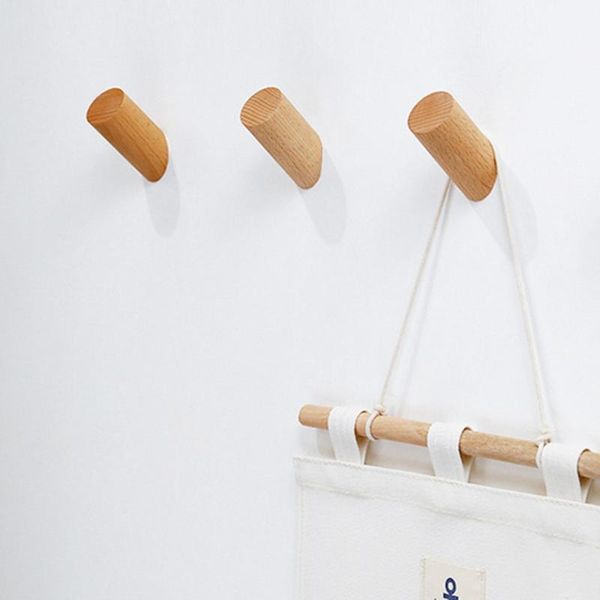 hooks & rails 1pc mounted coat hook natural wood wall decorative key holder hat handbag storage hanger bathroom rack
hooks & rails 1pc mounted coat hook natural wood wall decorative key holder hat handbag storage hanger bathroom rack
