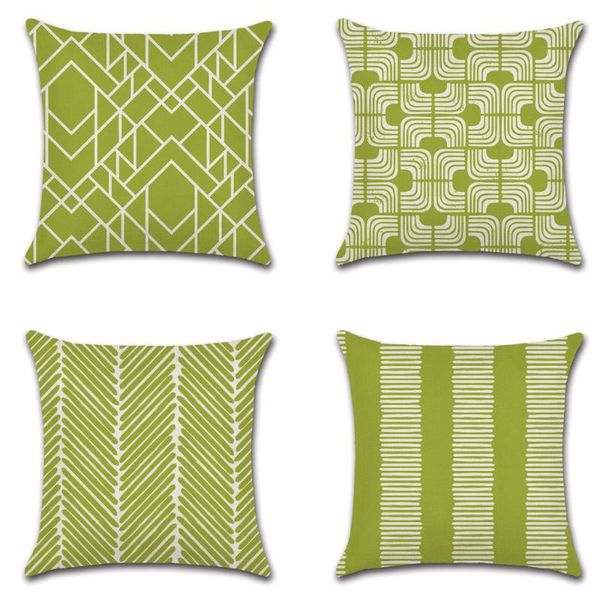 cushion/decorative pillow 4 pcs/lot abstract geometric lines cushion cover living room decoration green throw sofa car case home decor
cushion/decorative pillow 4 pcs/lot abstract geometric lines cushion cover living room decoration green throw sofa car case home decor