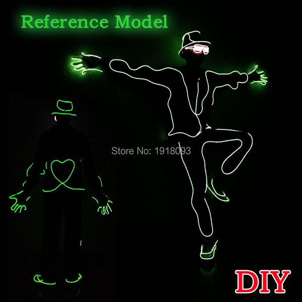 strings blinking el wire suit for holiday glow supplies led luminous costumes illuminated glowing lights
strings blinking el wire suit for holiday glow supplies led luminous costumes illuminated glowing lights
