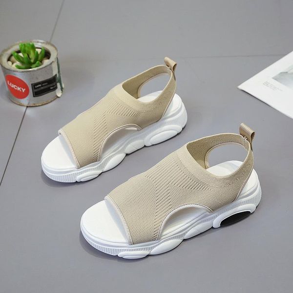 sandals women summer mesh casual ladies wedges shoes solid color hollow platform open toe slip-on female sandalias light comfort, Black
sandals women summer mesh casual ladies wedges shoes solid color hollow platform open toe slip-on female sandalias light comfort, Black