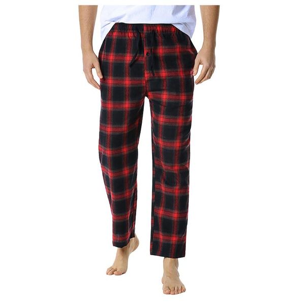 men's pants fashion casual plaid loose sport pajama trousers harem men jogger home wear, Black
men's pants fashion casual plaid loose sport pajama trousers harem men jogger home wear, Black