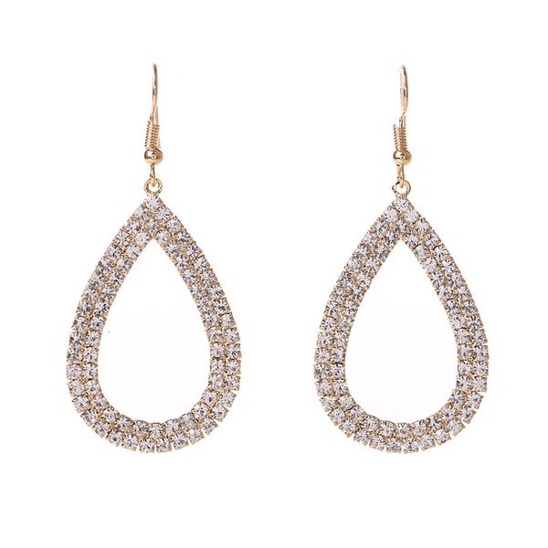 fashion large earrings jewelry earrings women's exaggerated hollow out single water drop claw chain earrings, Golden
fashion large earrings jewelry earrings women's exaggerated hollow out single water drop claw chain earrings, Golden
