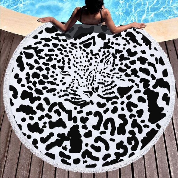 towel leopard print round beach ladies thick shawl microfiber fabric carpet picnic cloth diameter 150cm
towel leopard print round beach ladies thick shawl microfiber fabric carpet picnic cloth diameter 150cm