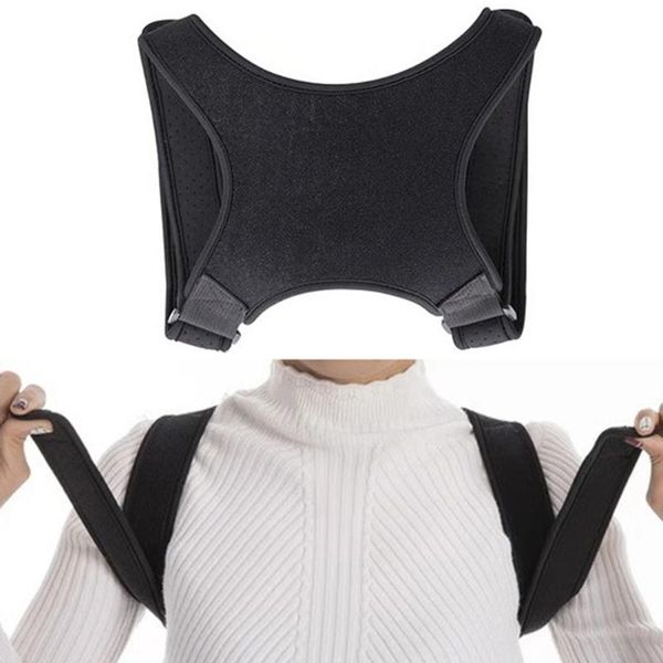 back corrector universal sitting posture anti-humpback shoulder strap correction belt pain relief support, Black;blue
back corrector universal sitting posture anti-humpback shoulder strap correction belt pain relief support, Black;blue