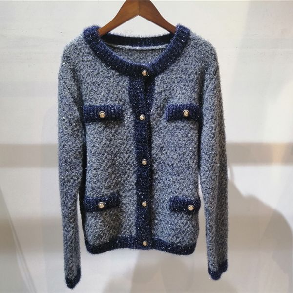 87 2019 Autumn Sweater Cardigan Long Sleeve Crew Neck Print Brand Same Style Prom Fashion Luxury Womens Clothes RENJIE, White;black
87 2019 Autumn Sweater Cardigan Long Sleeve Crew Neck Print Brand Same Style Prom Fashion Luxury Womens Clothes RENJIE, White;black