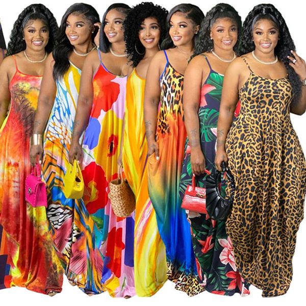 casual dresses slip maxi dress plus size women clothing wholesale summer print loose elegant pockets draped drop, Black;gray
casual dresses slip maxi dress plus size women clothing wholesale summer print loose elegant pockets draped drop, Black;gray