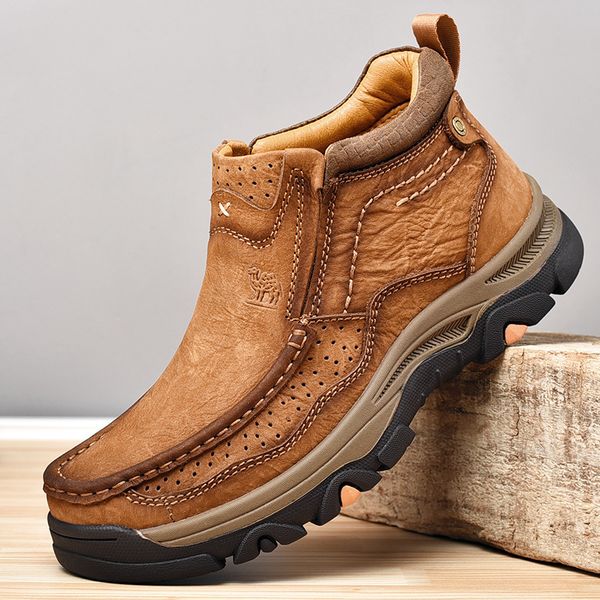 mens real leather ankle boots autumn winter mens shoes fashion large size casual boots cowhide men genuine leather boots, Black
mens real leather ankle boots autumn winter mens shoes fashion large size casual boots cowhide men genuine leather boots, Black