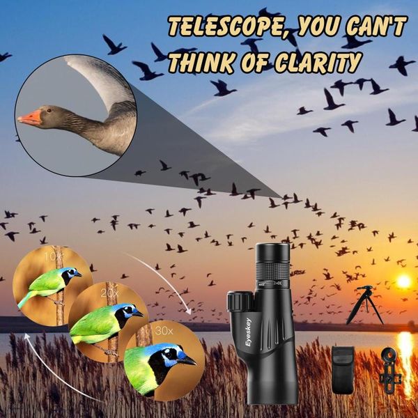 telescope & binoculars eyeskey 10-30x50 single - tube is used for high-resolution pography waterproof and anti-fog
telescope & binoculars eyeskey 10-30x50 single - tube is used for high-resolution pography waterproof and anti-fog