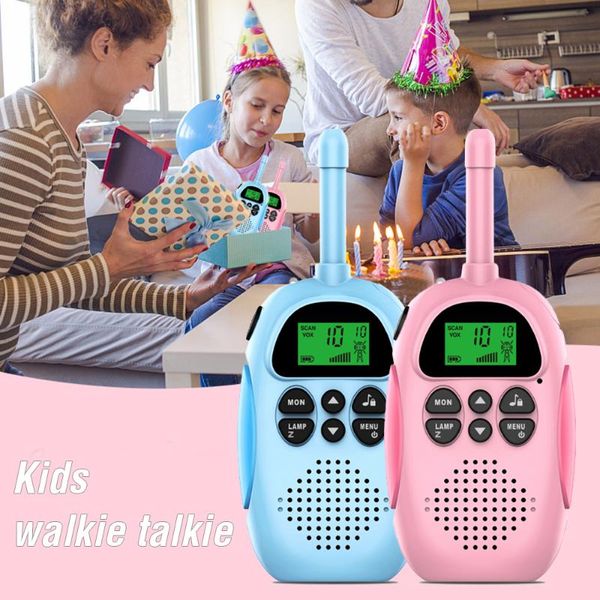 2pcs cute mini kids two way radio pink blue walkie talkie 3-5km talk range portable ham chirldren toy transmitter
2pcs cute mini kids two way radio pink blue walkie talkie 3-5km talk range portable ham chirldren toy transmitter