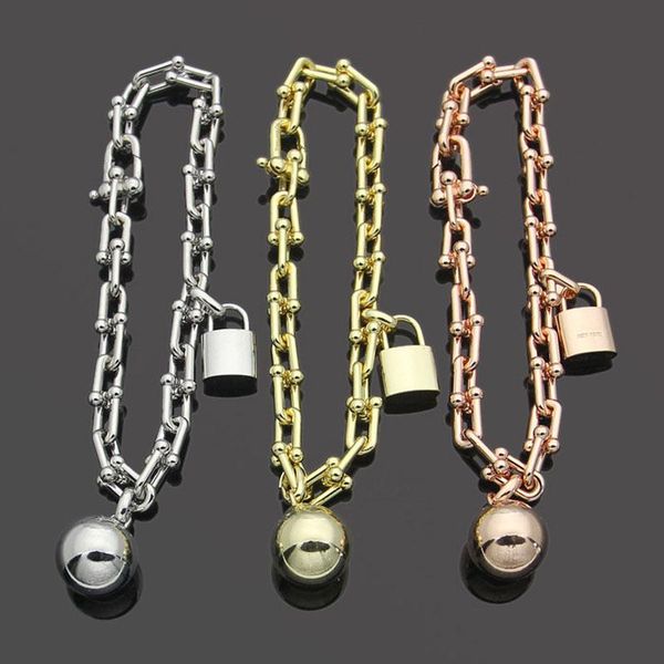 tennis fashion south korea jewelry for men women bracelet stainless steel lock ball rose gold gift punk classic, Golden;silver
tennis fashion south korea jewelry for men women bracelet stainless steel lock ball rose gold gift punk classic, Golden;silver