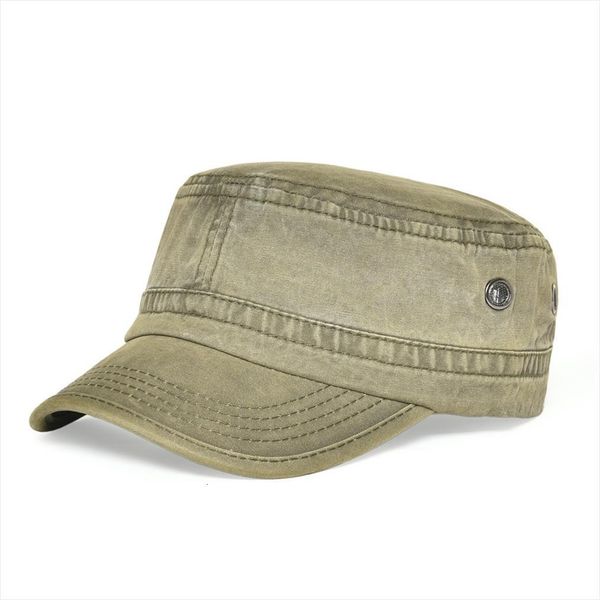 Men Women Stylish Military Hats Summer Autumn Washed Cotton Army Cap Flat Top Hat With Air Hole 162, Blue;gray
Men Women Stylish Military Hats Summer Autumn Washed Cotton Army Cap Flat Top Hat With Air Hole 162, Blue;gray