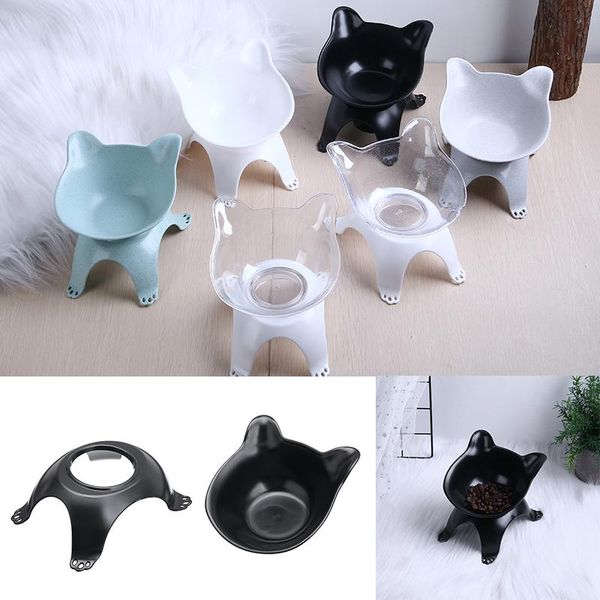 plastic cat bowls non-slip with raised stand for cats dogs feeders home supplies & 
plastic cat bowls non-slip with raised stand for cats dogs feeders home supplies &